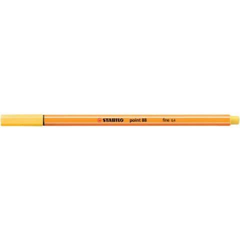 Fineliner Stabilo Point 88® 0,4 mm giallo 88/44